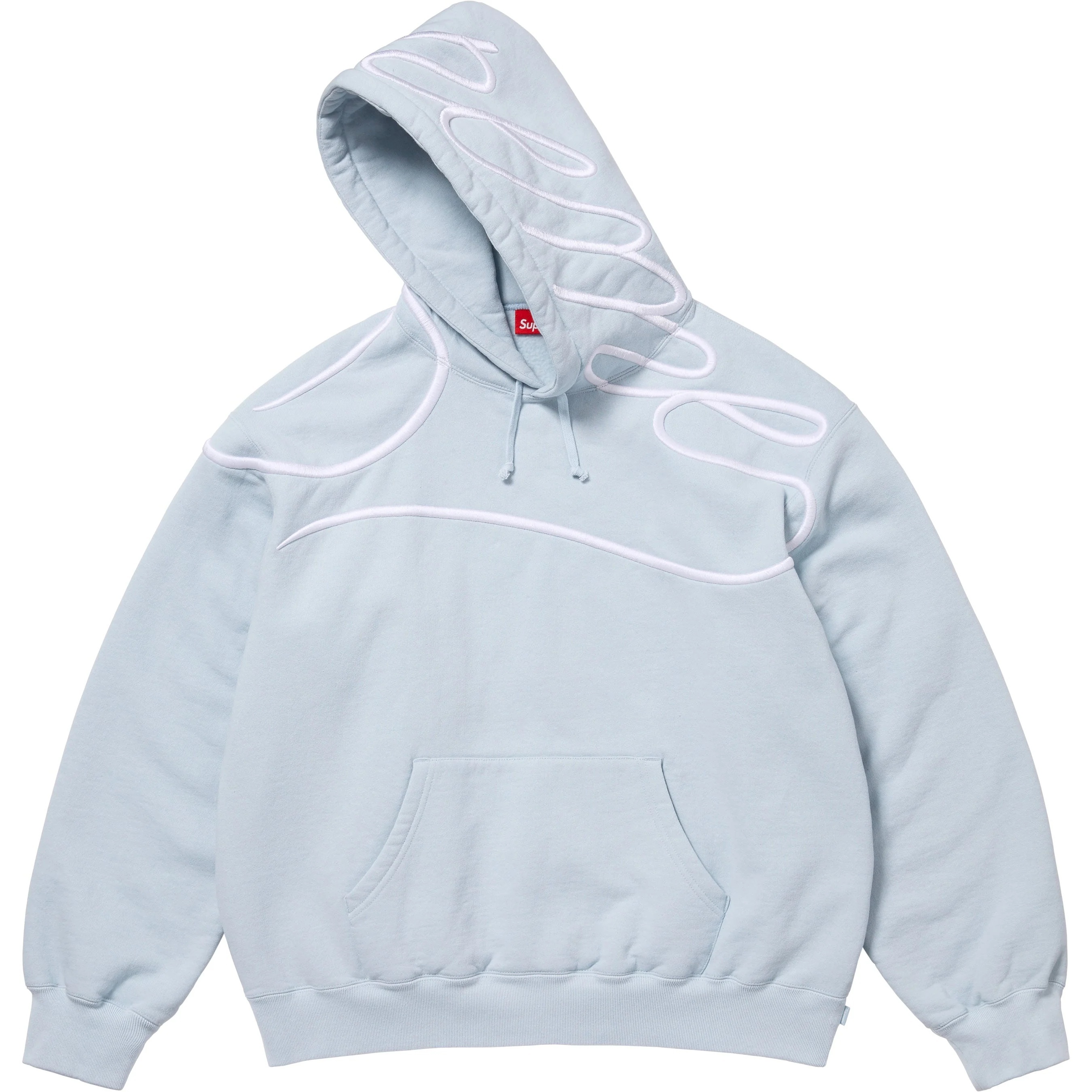 Shoulder Script Hooded Sweatshirt view 17